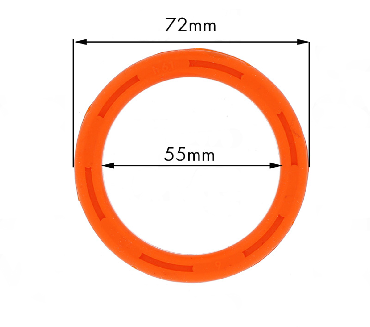Silicone Gasket for LaMarzocco 8.0mm (orange)